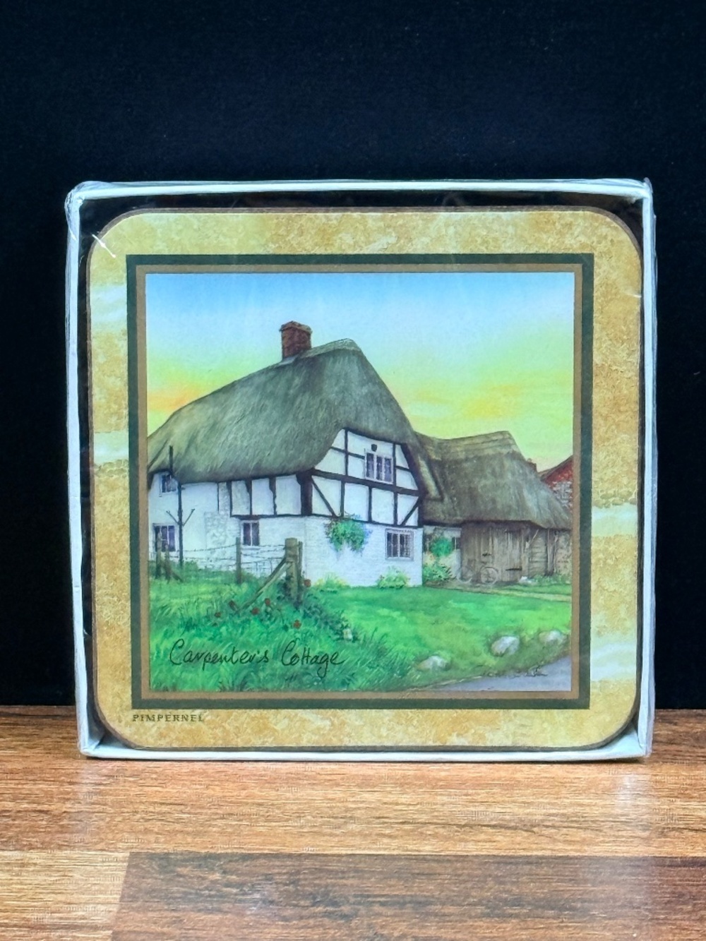 Pimpernel Carpenter’s Cottage Coasters